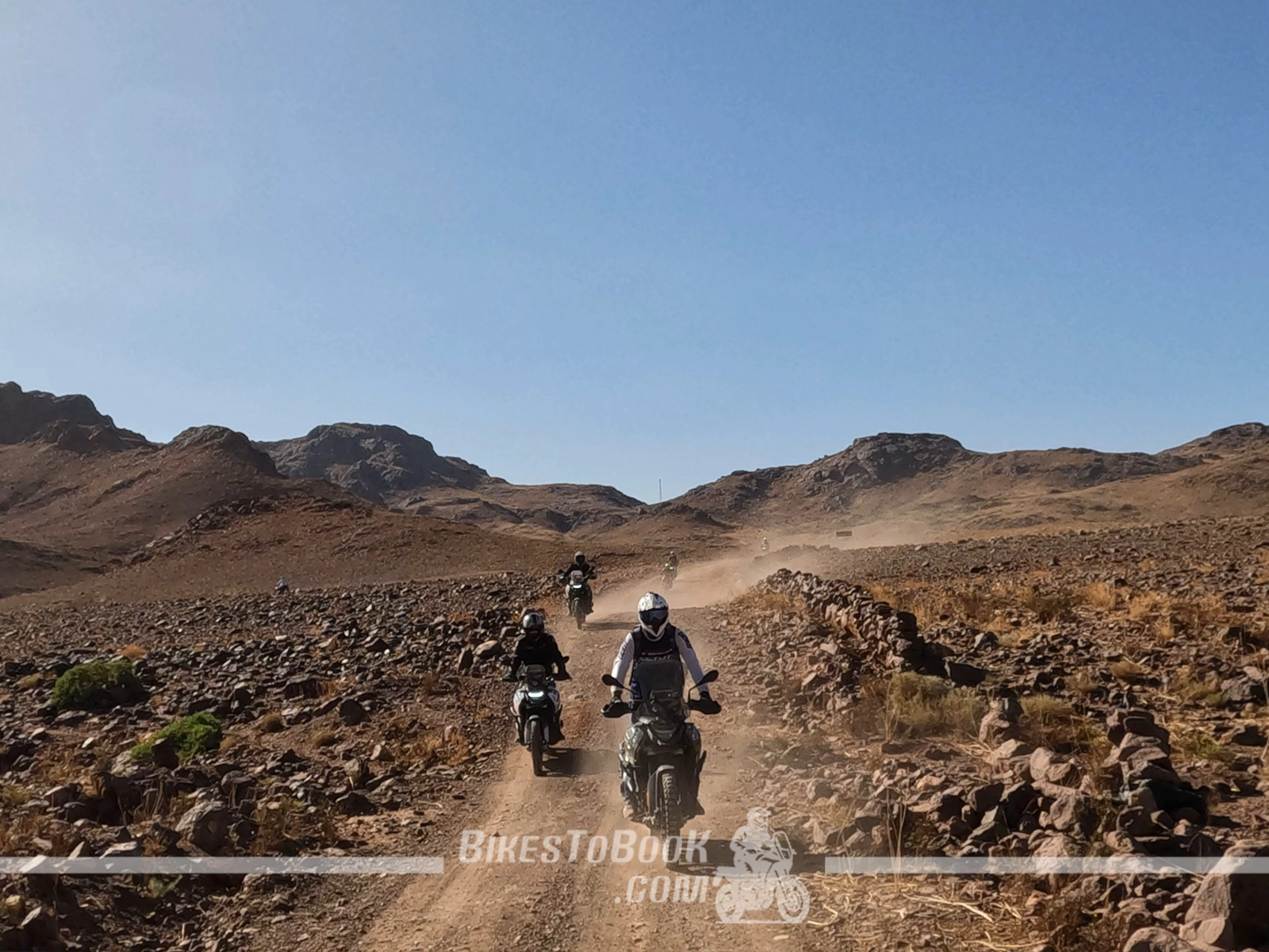 Adventure motorcycle rental in Marrakech for exploring the Atlas Mountains and Sahara Desert.